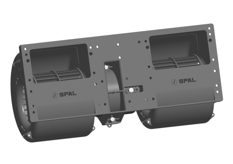 SPAL Centrifugal-Fläkt 12V